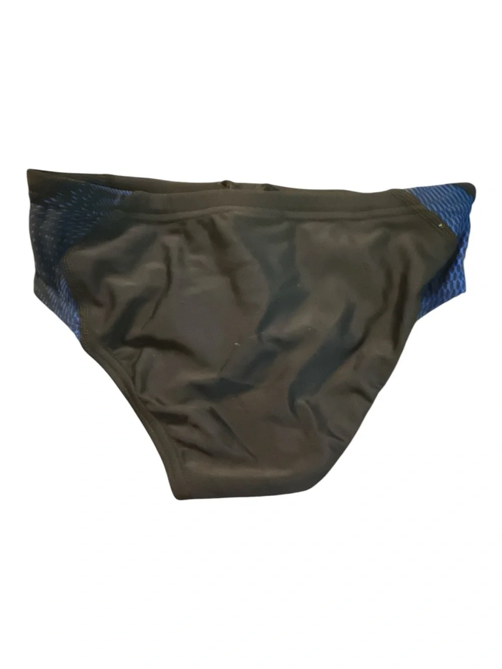 Speedo Men's Black & Blue Swim Briefs Size 28 NWT